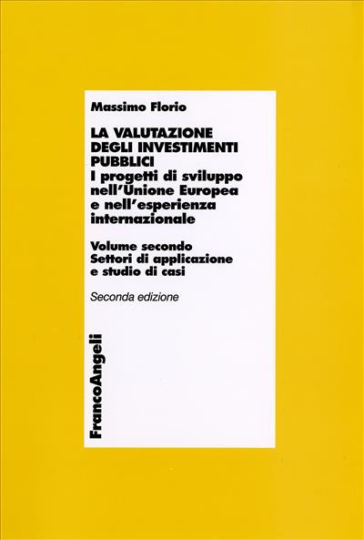 La valutazione degli investimenti  pubblici