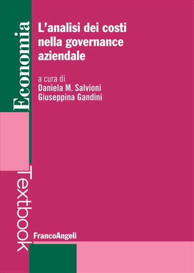 L'analisi dei costi nella governance aziendale