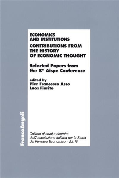 Economics and institutions.