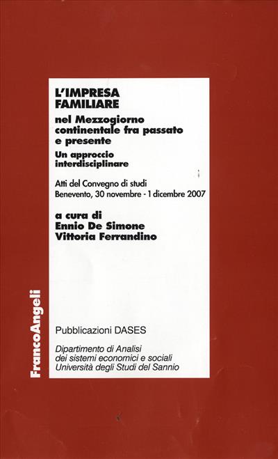 L'impresa familiare nel Mezzogiorno continentale fra passato e presente.