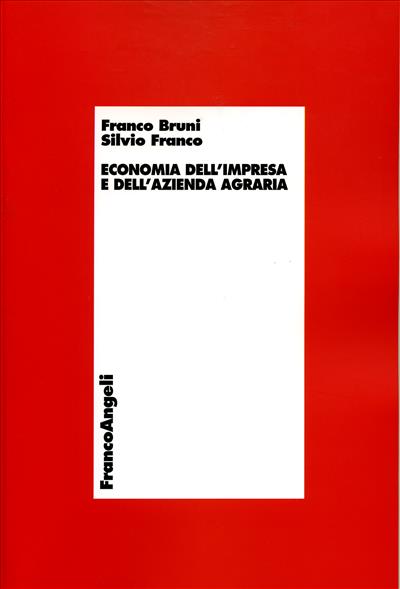 Economia dell'impresa e dell'azienda agraria