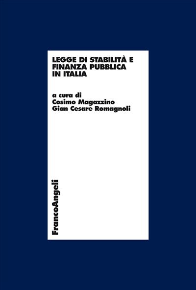 Legge di stabilità e finanza pubblica in Italia