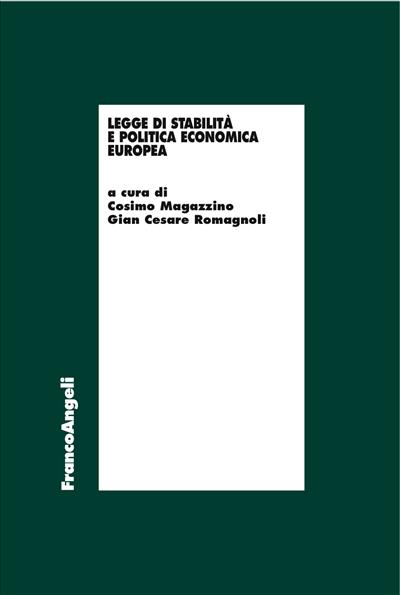 Legge di stabilità e politica economica europea