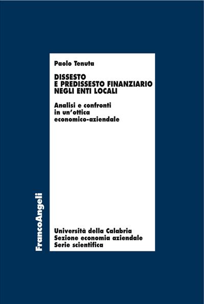 Dissesto e predissesto finanziario negli enti locali.