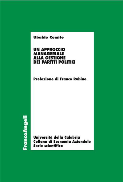 Un approccio manageriale alla gestione dei partiti politici