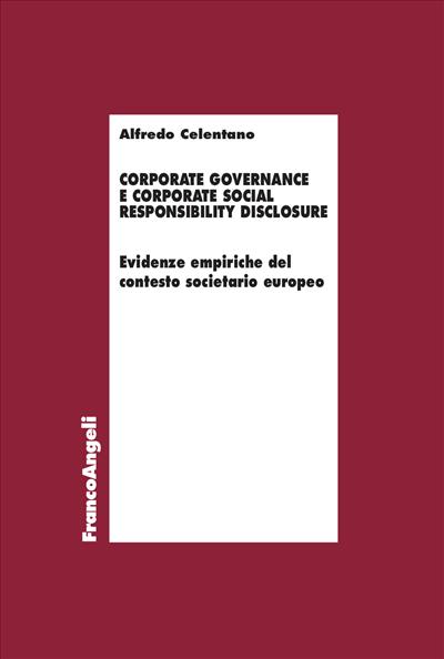 Corporate governance e corporate social responsibility disclosure