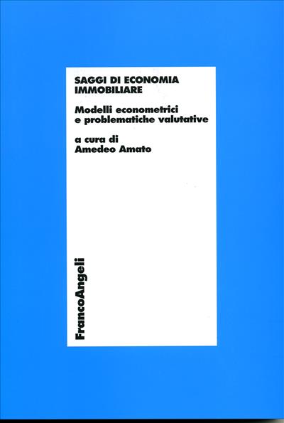 Saggi di economia immobiliare.