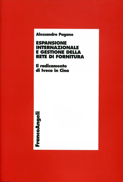 Espansione internazionale e gestione della rete di fornitura.