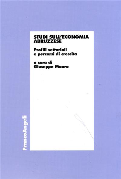 Studi sull'economia abruzzese.