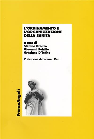 L'ordinamento e l'organizzazione della sanità