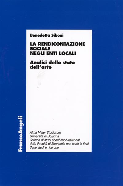 La rendicontazione sociale negli enti locali.