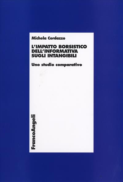 L'impatto borsistico dell'informativa sugli intangibili.