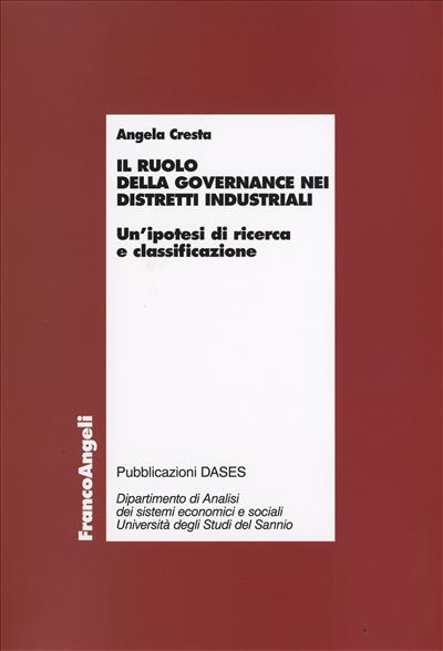 Il ruolo della governance nei distretti industriali.