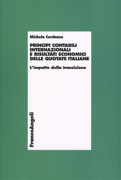 Principi contabili internazionali e risultati economici delle quotate italiane.