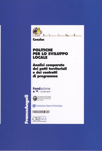 Politiche per lo sviluppo locale.