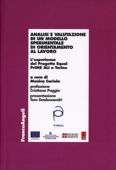 Analisi e valutazione di un modello sperimentale di orientamento al lavoro.