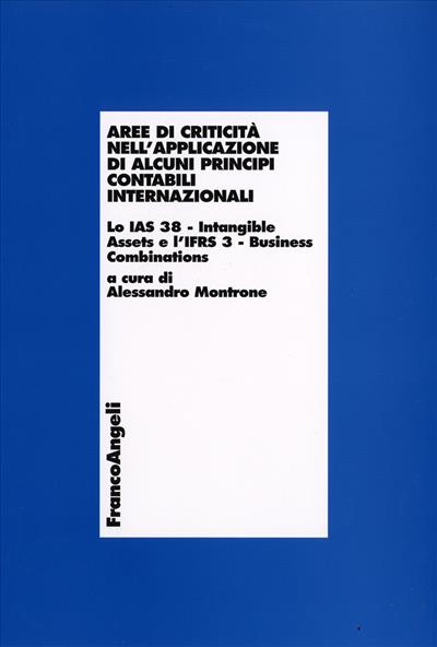 Aree di criticità nell'applicazione di alcuni principi contabili internazionali.