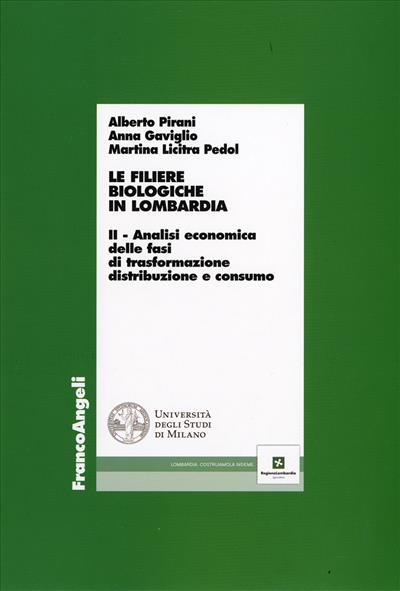 Le filiere biologiche in Lombardia.