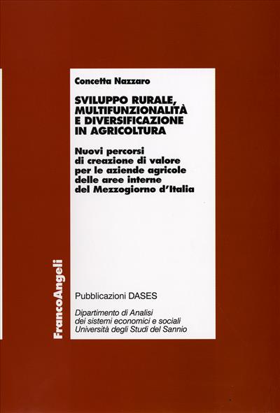 Sviluppo rurale, multifunzionalità e diversificazione in agricoltura.