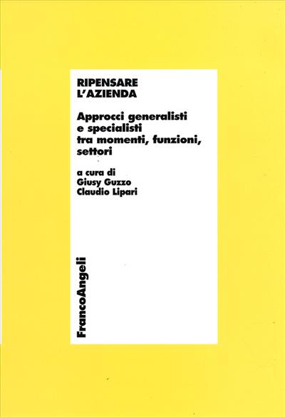 Ripensare l'azienda.