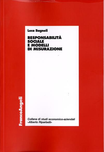 Responsabilità sociale e modelli di misurazione