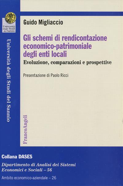 Gli schemi di rendicontazione economico-patrimoniale degli enti locali.