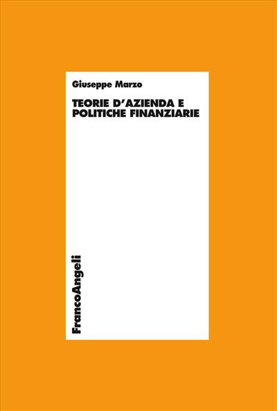 Teoria d'azienda e politiche finanziarie