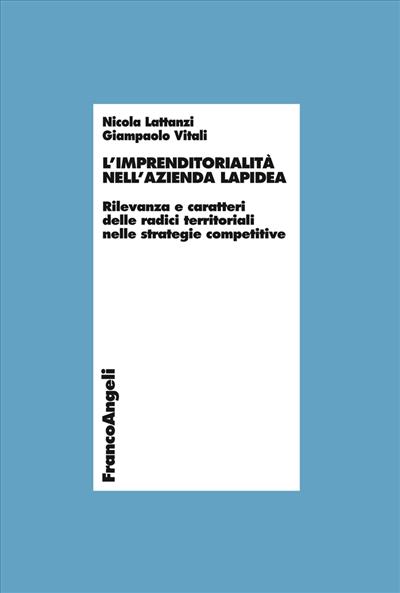 L'imprenditorialità nell'azienda lapidea.