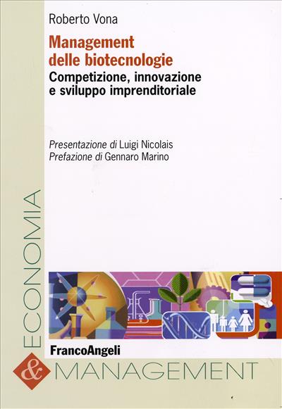 Management delle biotecnologie.