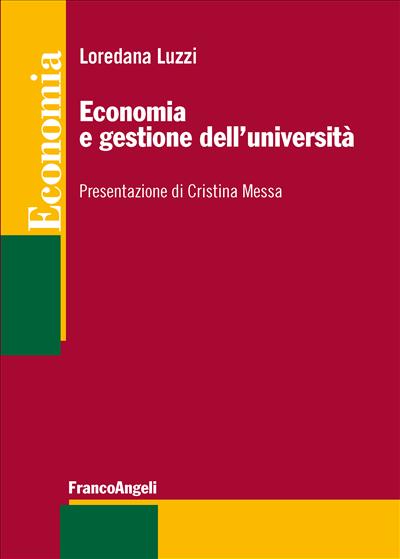 Economia e gestione dell'università