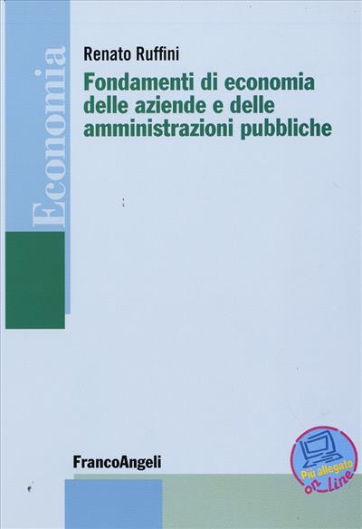 Fondamenti di economia delle aziende e delle amministrazioni pubbliche