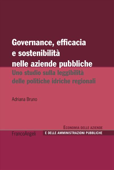 Governance, efficacia e sostenibilità nelle aziende pubbliche