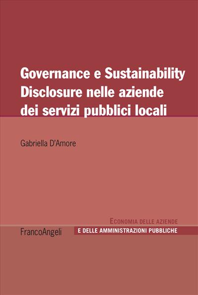 Governance e Sustainability Disclosure nelle aziendedei servizi pubblici sociali