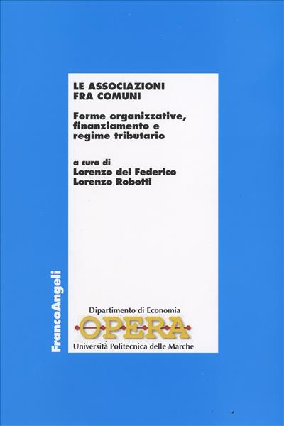 Le associazioni fra comuni.