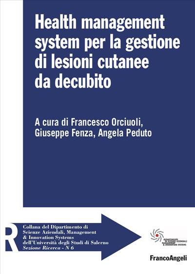 Health management system per la gestione di lesioni cutanee da decubito