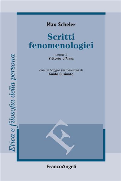 Scritti fenomenologici