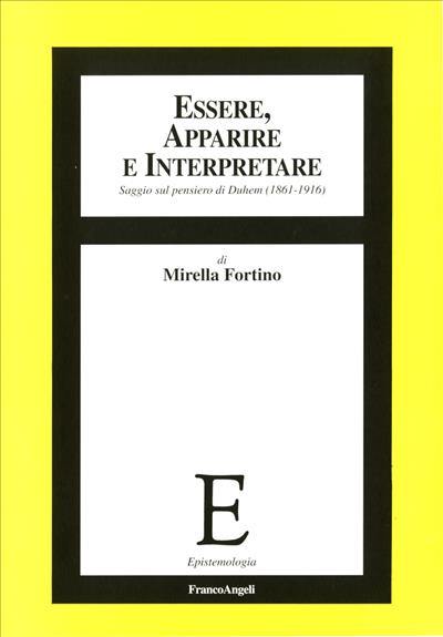 Essere, apparire e interpretare.