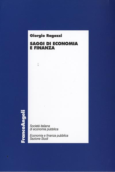 Saggi di economia e finanza