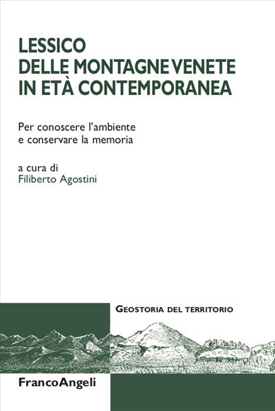 Lessico delle montagne venete in età contemporanea