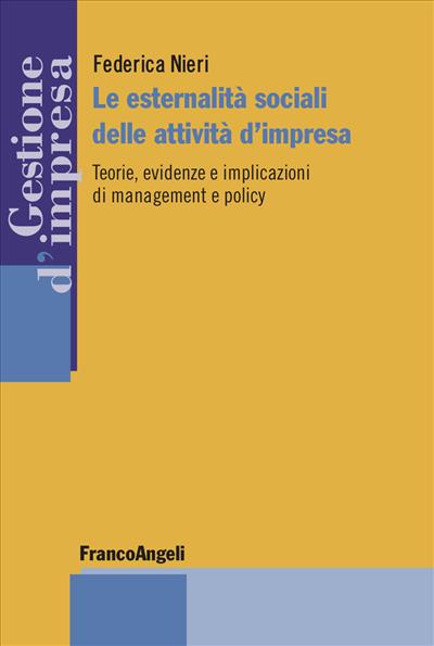 Le esternalità sociali delle attività d’impresa