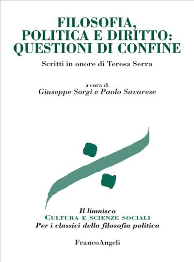 Filosofia, politica e diritto: questioni di confine.