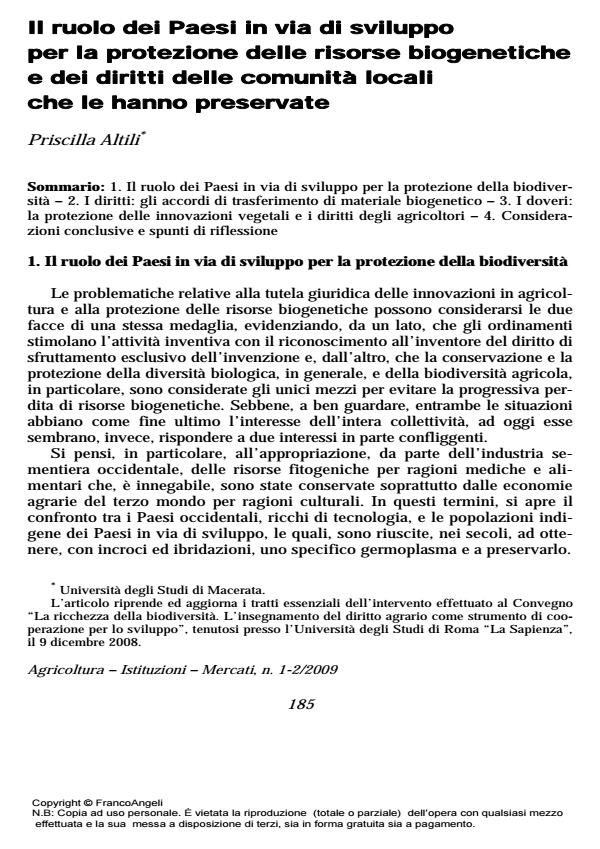 Anteprima articolo