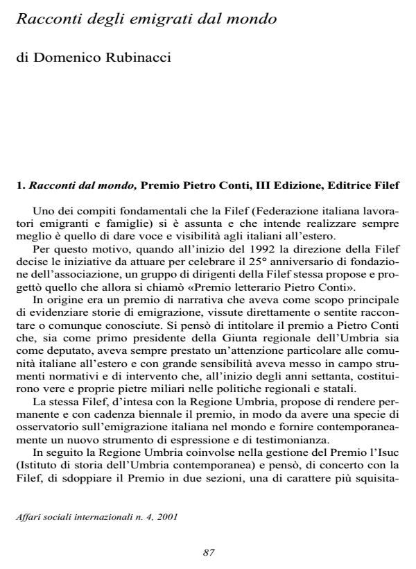 Anteprima articolo