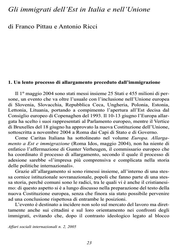 Anteprima articolo