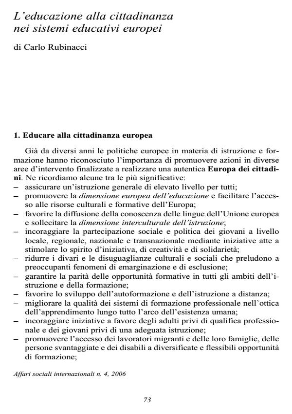 Anteprima articolo