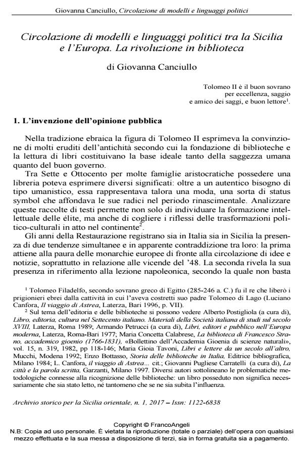 Anteprima articolo