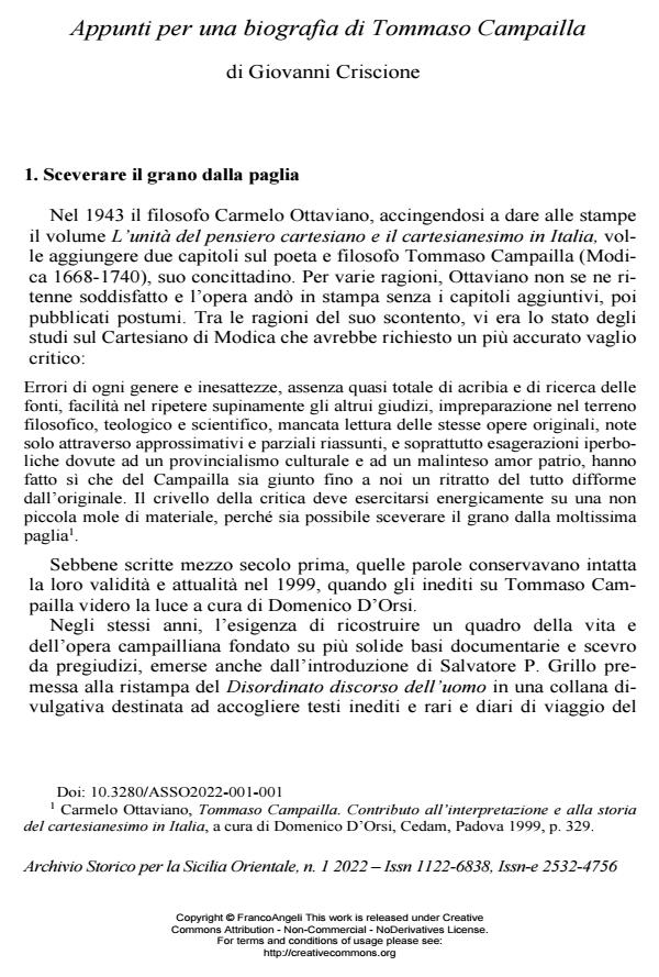 Anteprima articolo