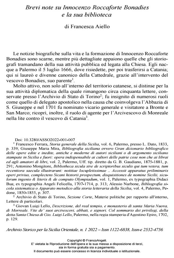 Anteprima articolo