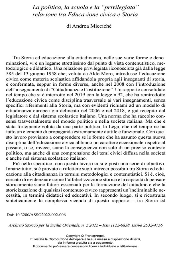 Anteprima articolo