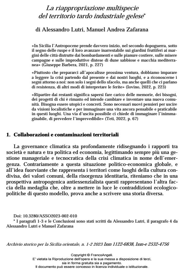 Anteprima articolo